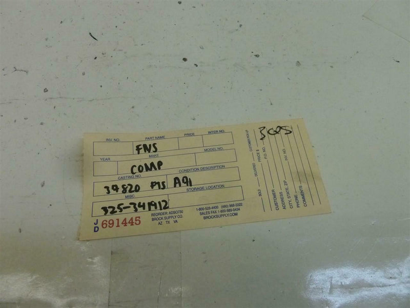 OEM Engine Computer Honda Accord 1990 37820-Pt3-A71 Federal Automatic ECM