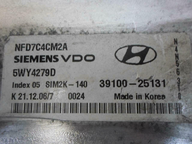 OEM Engine Computer Hyundai Sonata 2006 2007 2008 39100-25131 2.4L At PCM ECU