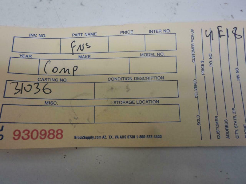 Transmission Control Module TCM TCU Nissan Altima 2007 2008 31036 Ja03A