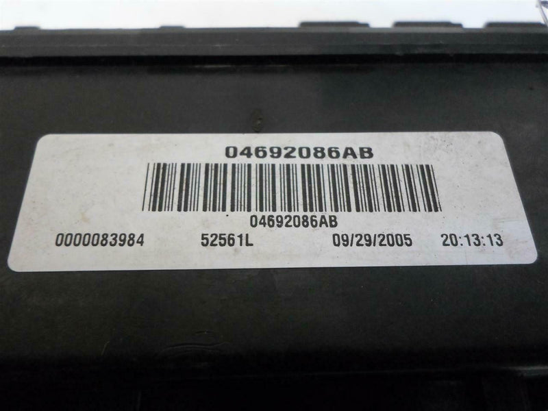 Integrated Power Control Module Jeep Grand Cherokee 2006 04692086Ab