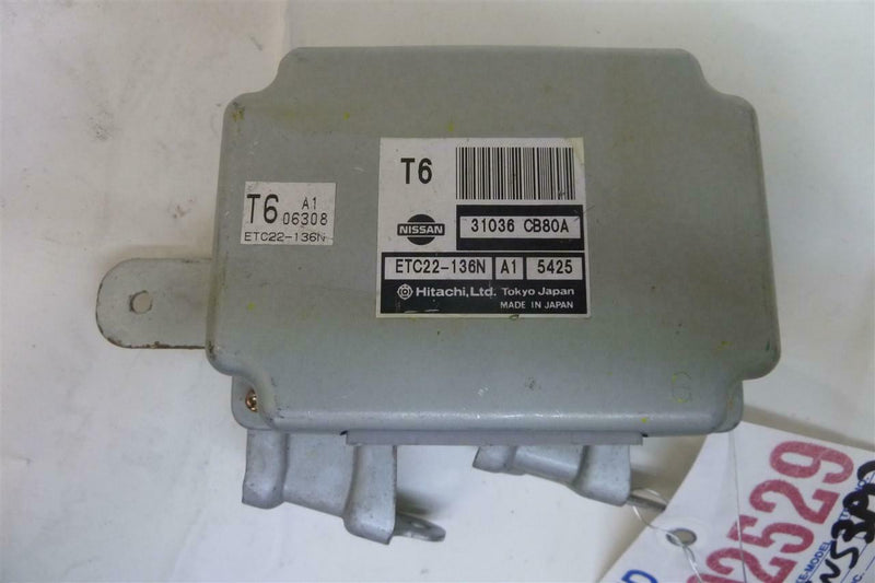 Transmission Control Module TCM TCU Nissan Murano 2005 2006 31036 Cb80A