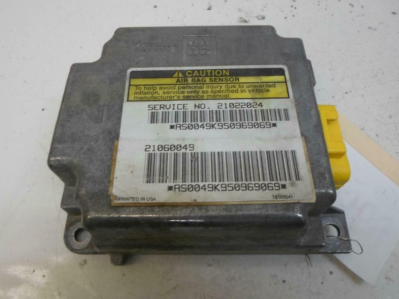 Airbag Control Module Saturn S Series 1995 21022024 21060049