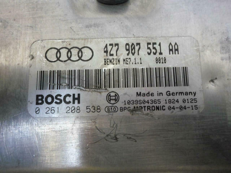 OEM Engine Computer Programmed Plug&Play Audi Allroad 2001 2002 4Z7907551Aa 2.7L