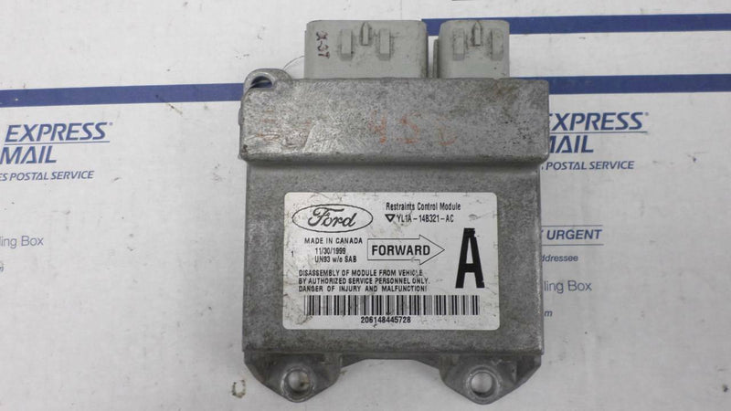 Airbag Control Module Ford Expedition 2000 Yl1A-14B321-Ac