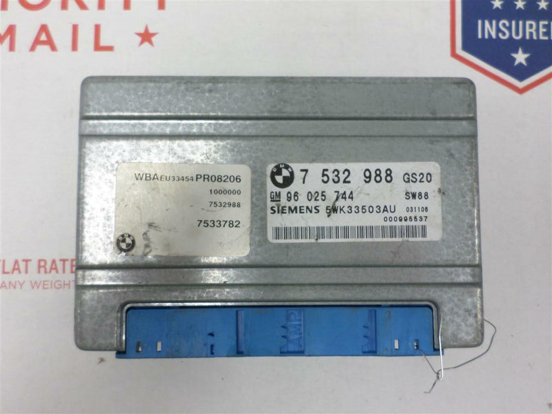 Transmission Control Module TCM TCU BMW E46 3-Series 330I 2004 2005 7532988 7542036