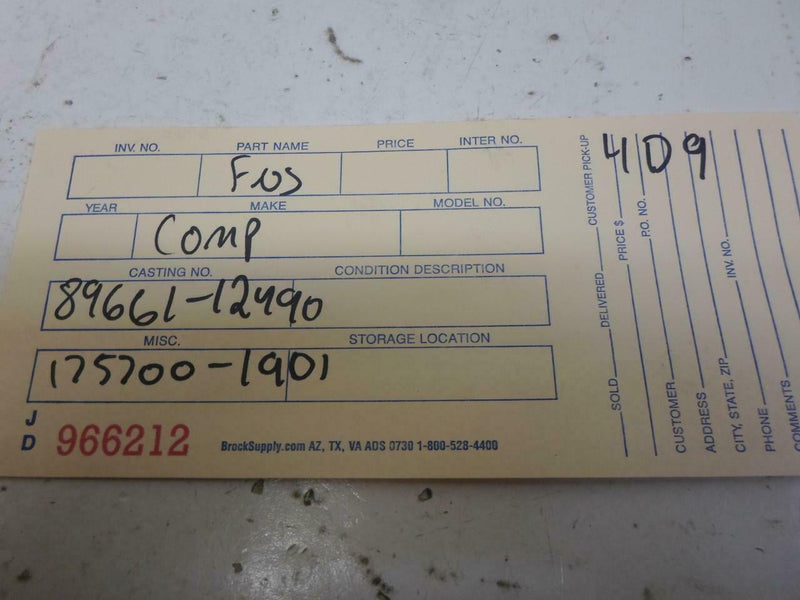 OEM Engine Computer Programmed Plug&Play Toyota Corolla 1990 89661-12490 ECM PCM