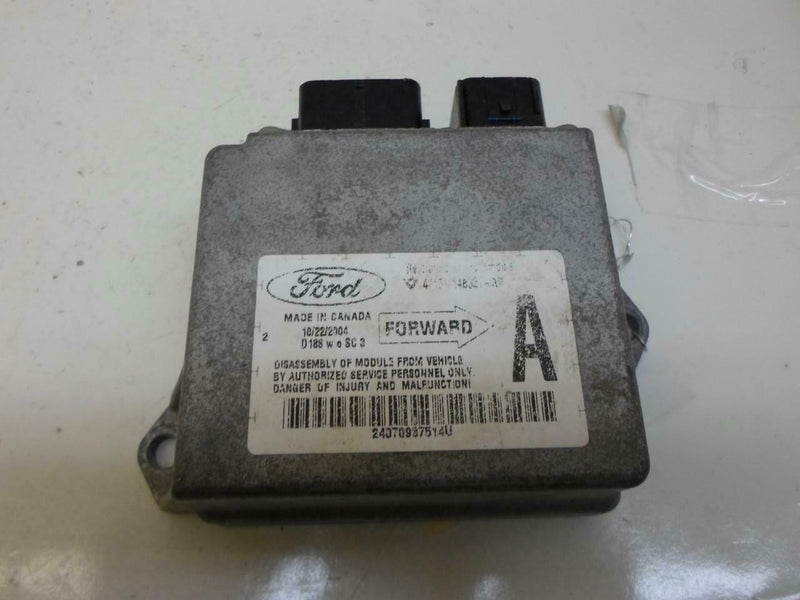 Airbag Control Module Ford Taurus 2004 2005 2006 2007 4F13-14B321-Af