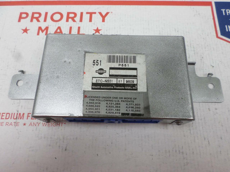 Transmission Control Module TCM TCU Nissan Altima 1998 1999 ETCn551A1