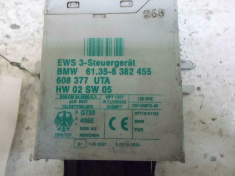 Theft-Locking Control Module for 2001, 2002, 2003, 2004, 2005 BMW 3-Series – 61.35-8 382 455