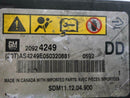 Airbag Control Module Chevrolet Impala 2012 20924249