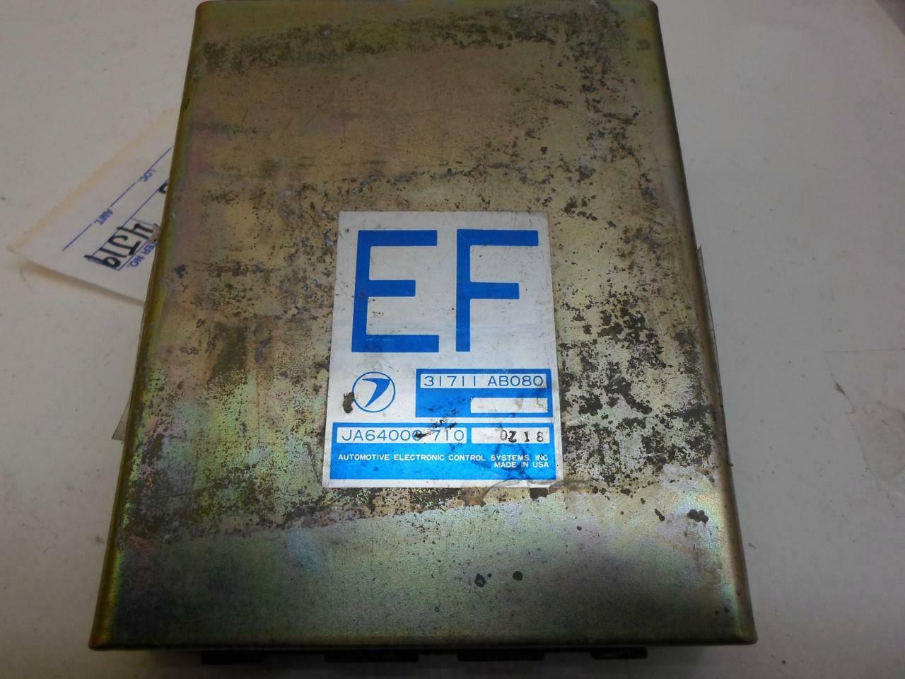 Transmission Control Module TCM TCU for 1990, 1991 Subaru Legacy – 317