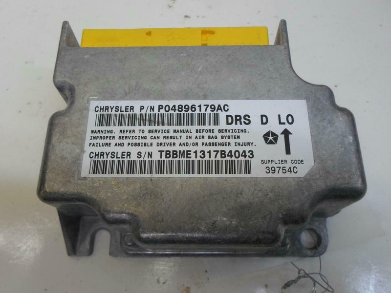 Airbag Control Module Dodge 1500 Pickup 2007 04896179Ac