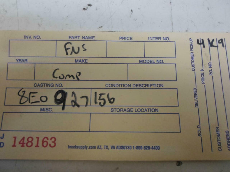 Transmission Control Module TCM TCU Audi A4 2003 2004 8E0927156P 1.8L