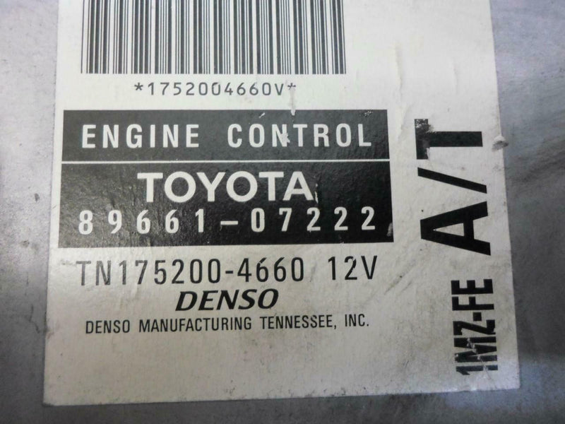OEM Engine Computer Programmed Plug&Play Toyota Avalon 1999 89661-07222 ECM PCM