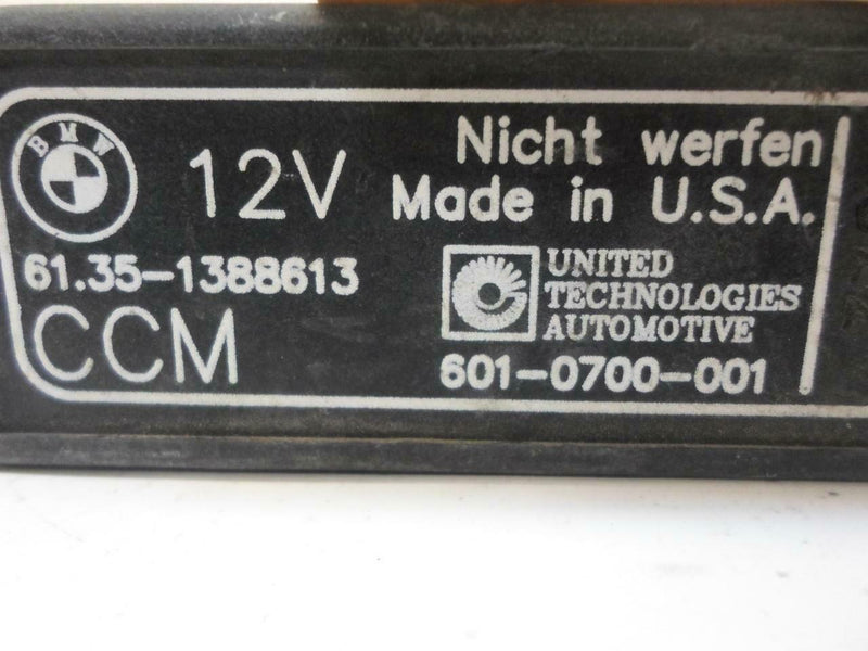 Constant Check Control Module BMW 530I 1988 1989 1990 1991 1992 1993 1388613
