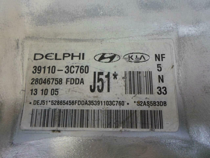 OEM Engine Computer Hyundai Sonata 2006 2007 2008 39110-3C760 3.3L ECM PCM ECU