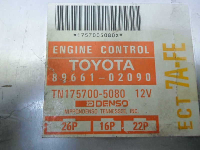 OEM Engine Computer PCM ECM Toyota Corolla 1993 1994 – 89661-02090
