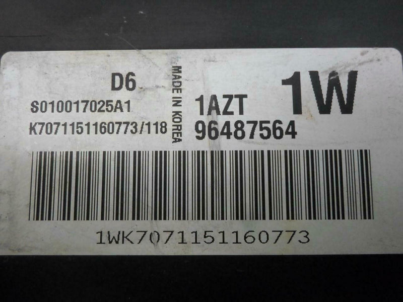 OEM Engine Computer Programmed Chevrolet Epica 2004 96487564 ECM PCM ECU