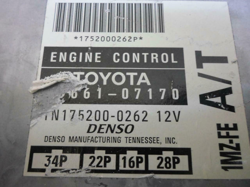 OEM Engine Computer Programmed Plug&Play Toyota Avalon 1998 89661-07170 PCM ECM