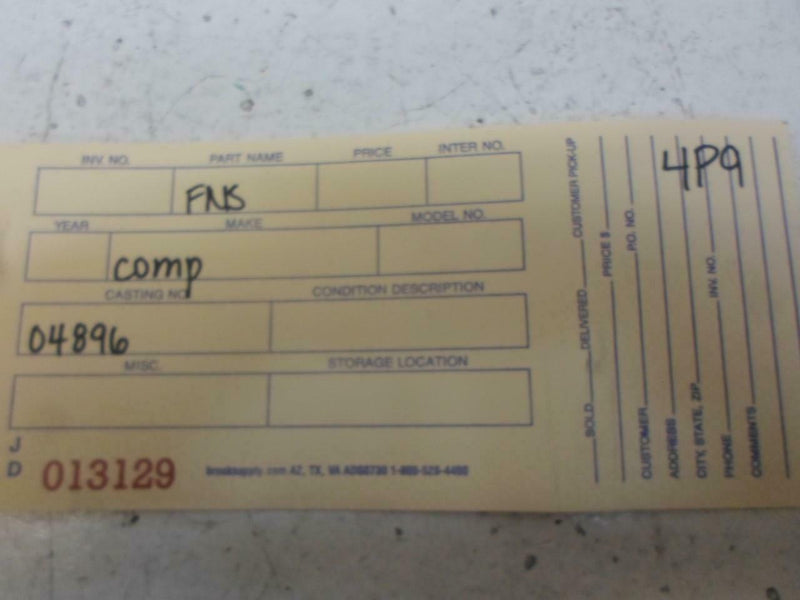 Transmission Control Module TCM TCU Chrysler Sebring 2000 04896740Ac