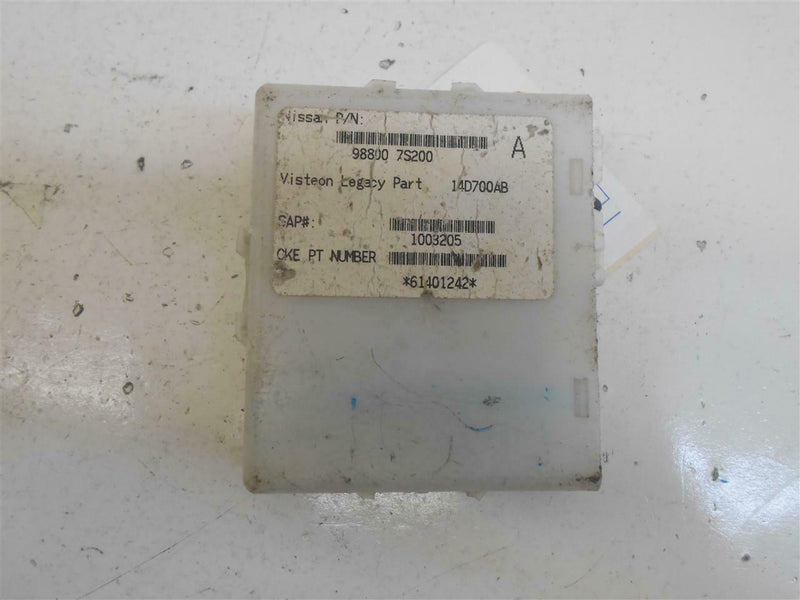 Memory Control Module Nissan Titan 2005 2006 2007 2008 2009 2010 98800 7S200