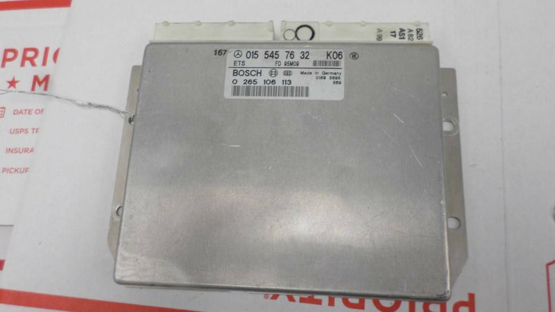 ABS Control Module Mercedes-Benz W202 C-Class C250D 1995 1996 0155457632