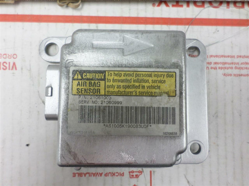 Airbag Control Module Saturn S Series 1999 21060999 21061005