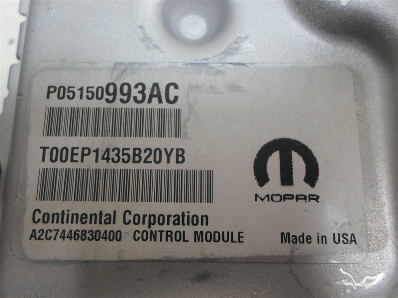 OEM Engine Computer for 2015 Chrysler 200 2.4L – 05150993AC