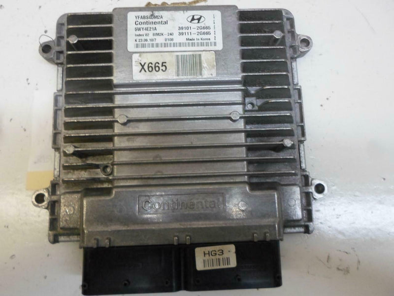 OEM Engine Computer Hyundai Sonata 2011 39111-2G665 PCM ECM ECU