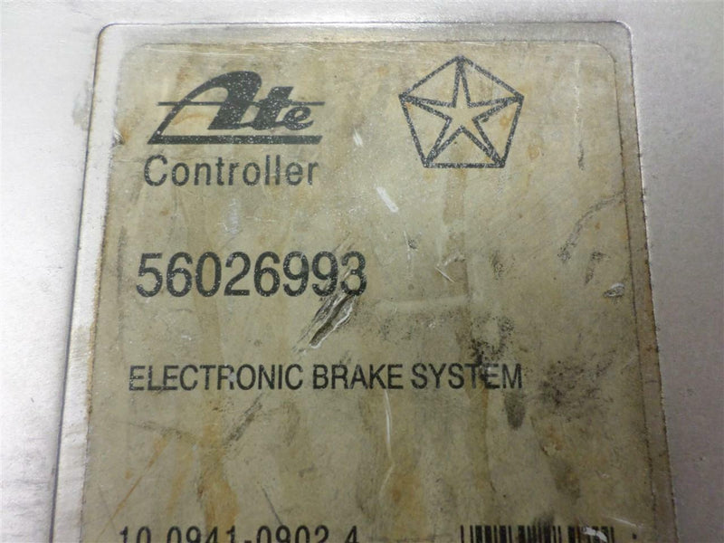 ABS Control Module Jeep Wrangler 1992 1993 1994 1995 56026993