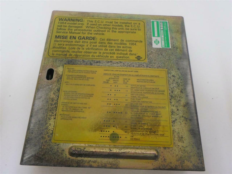OEM Engine Computer Nissan 200Sx 1984 1985 A11-658 966 PCM ECM ECU
