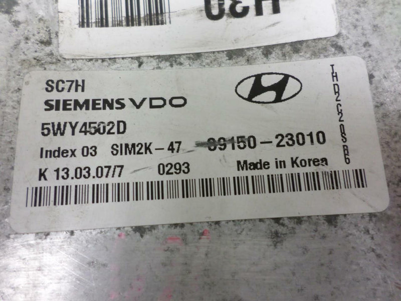 OEM Engine Computer Hyundai Elantra 2007 2008 2009 2010 39150-23010 2.0L Calif