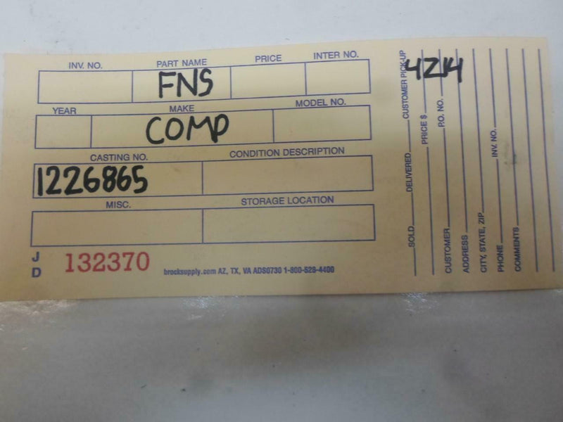 OEM Engine Computer Chevrolet Astro 1985 1226865 ECM PCM ECU