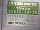 Emission Control Module Toyota Corolla 1987 89550-1A120