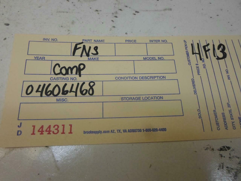 Transmission Control Module TCM TCU Chrysler Sebring 1998 04606468Ai