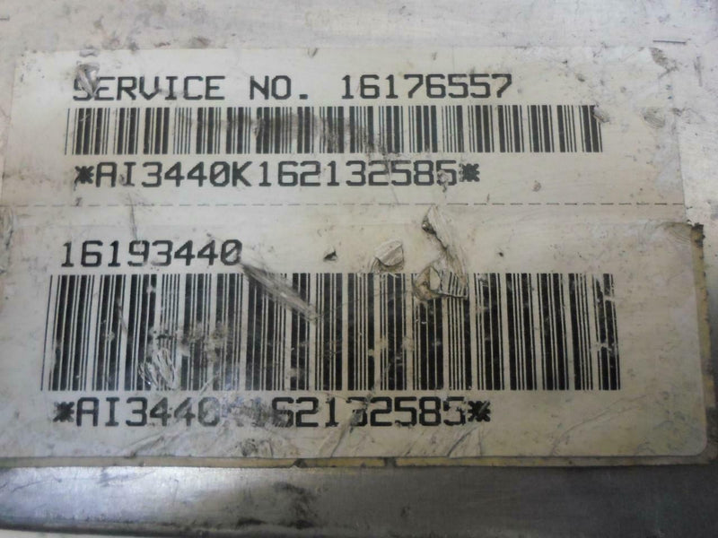 Airbag Control Module Chevrolet Astro 1993 1994 1995 16176557