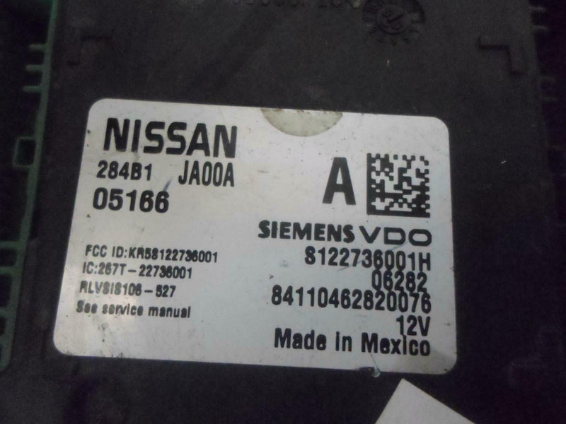 Body Control Module Nissan Altima 2007 2008 284B1 Ja00A BCM BCU
