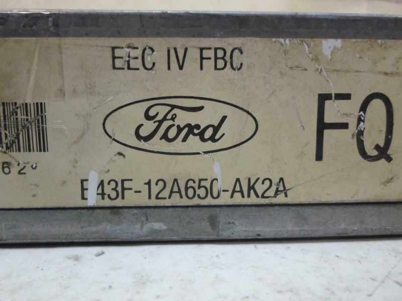 OEM Engine Computer Ford Tempo 1984 E43F-12A650-Ak2A Mt ECM PCM ECU