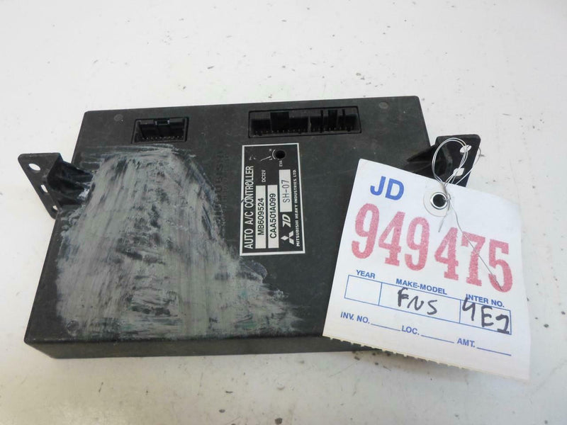 Temperature Control Module Mitsubishi 3000GT 1991 Mb609524