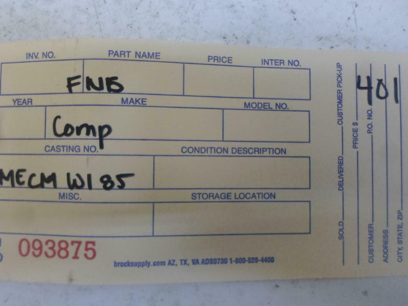 OEM Engine Computer Programmed Plug&Play Nissan Pathfinder 1997 MECM-W185 E1 PCM
