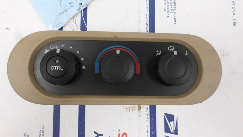 OEM Climate Control Honda Odyssey 2005 2006 2007 Ex-L Rear Control