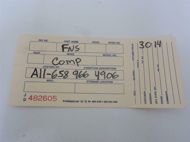 OEM Engine Computer Nissan 200Sx 1984 1985 A11-658 966 PCM ECM ECU