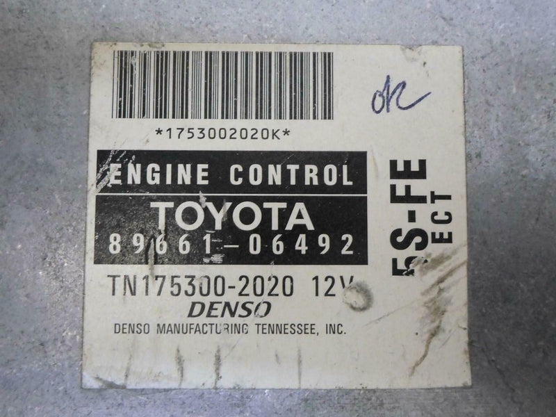 OEM Engine Computer for 1998 Toyota Camry – 89661-06492