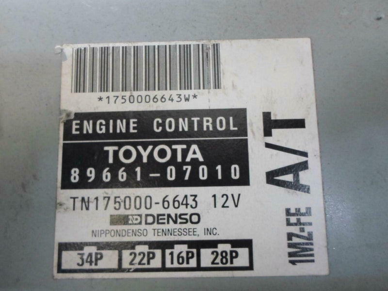 OEM Engine Computer Programmed Plug&Play Toyota Avalon 1995 89661-07010 PCM ECM