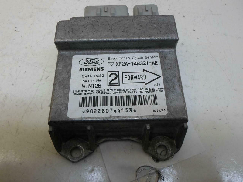 Airbag Control Module Ford Windstar 1999 2000 Xf2A-14B321-Ae