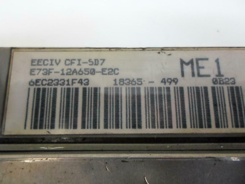 OEM Engine Computer Ford Tempo 1985 1986 1987 E73F-12A650-E2C Me1 PCM ECM ECU