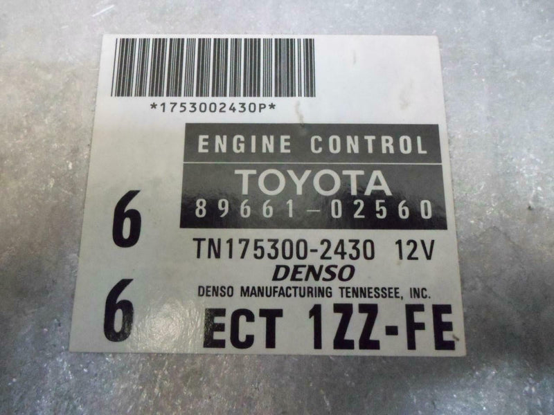 OEM Engine Computer Programmed Plug&Play Toyota Corolla 1999 89661-02560 At ECM