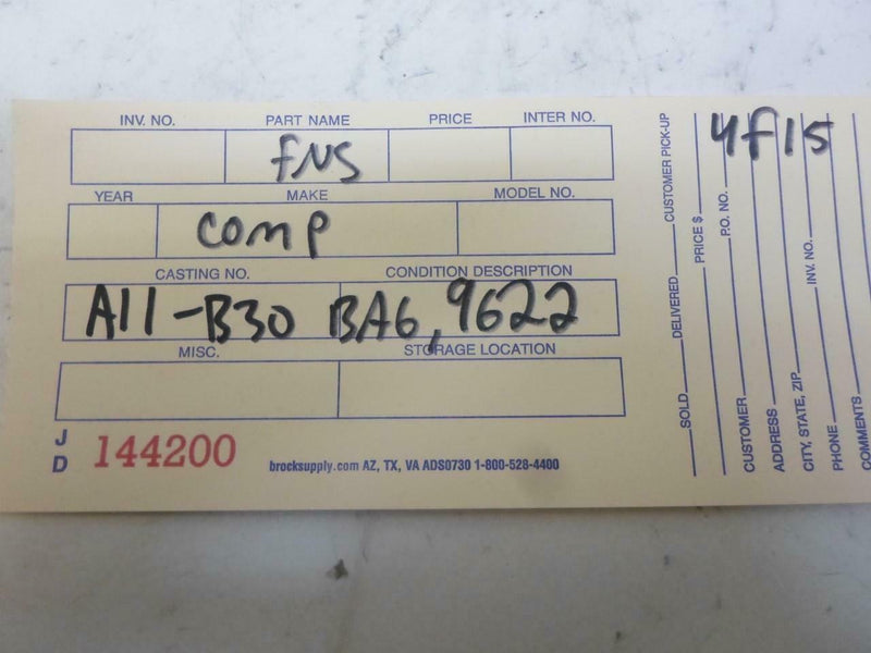 OEM Engine Computer Nissan Sentra 1989 1990 A11-B30 Ba6 PCM ECM ECU
