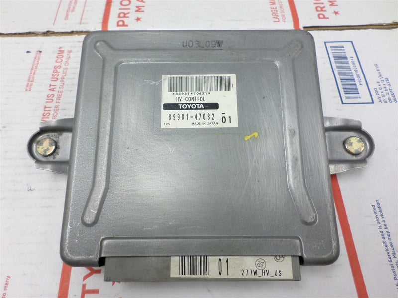 Hybrid Vehicle Control Module Toyota Prius 2004 89981-47082