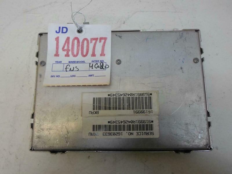 ABS Control Module Chevrolet Monte Carlo 1995 16203633